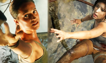 TOMB RAIDER : comparatif de la scène du parachute, film vs jeu vidéo