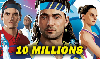 TopSpin 2K25 : c'est déjà 10 millions de matchs joués en ligne !