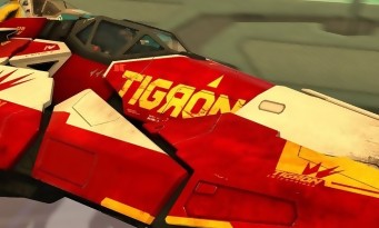 WipEout Omega Collection : le vaisseau Tigron K-VSR se dévoile en vidéo