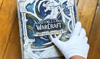 World of Warcraft Dragonflight : notre unboxing du Collector "Epic Edition" avec nos gants blancs