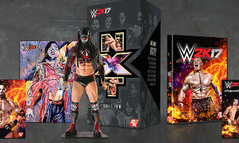 WWE 2K17 : une édition collector tirée à 50 000 exemplaires dans le monde et qui coûte 100€