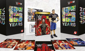 WWE 2K18 : l'édition collector avec John Cena présentée en vidéo, voici tous les détails