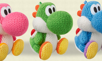 Yoshi's Woolly World : des amiibo Yoshi en laine mignons tout plein